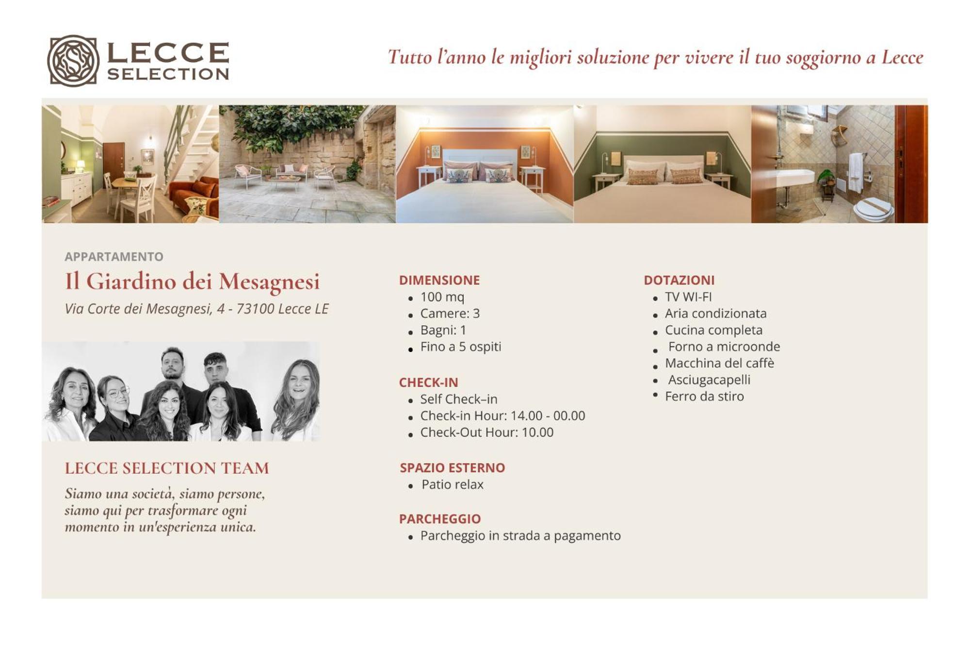 Il Giardino Dei Mesagnesi - Lecce Selection Apartment Ngoại thất bức ảnh